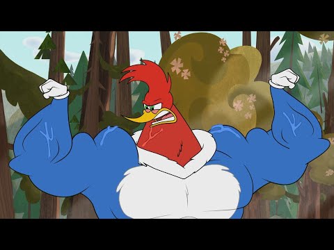 Capa de Pica-Pau | Pica-Pau fortão | Desenhos Animados em Português