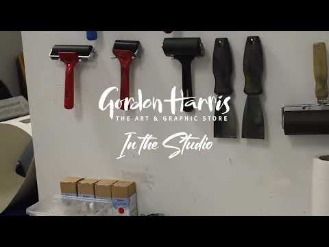 Printmaking Demo: Intaglio Printing on Awagami Kozo Paper with Karina Simpson