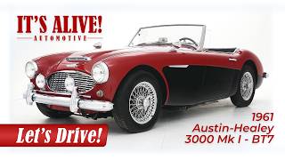 1961 Austin-Healey 3000 Mk 1 BT7 Highlight Video