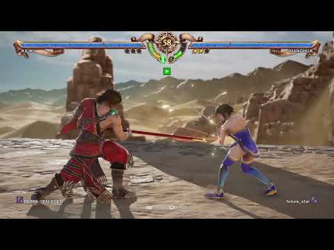 SOULCALIBUR VI ONLINE BATTLE Kilik VS Xianghua #3 20190204