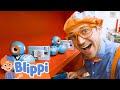 Blippi Learns About Robots Blippi Kids Playground Educational Videos For Kids