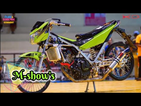 Raider 150 fi monster energy theme best concept Thailand show / M-shows