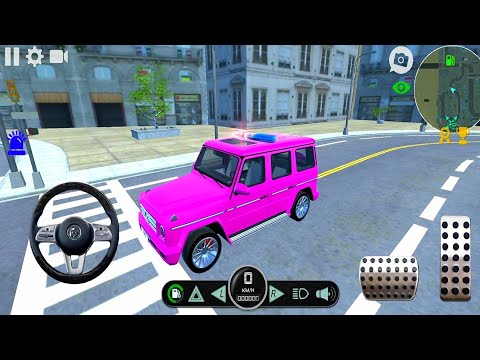 Mercedes Benz G-Class Car Driving in City - Android Gameplay