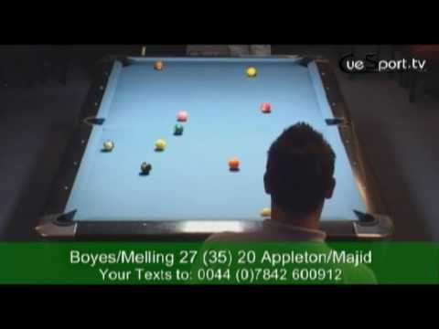 Darren Appleton/Imran Majid v Karl Boyes/Chris Melling - 10-Ball - 12 of 15