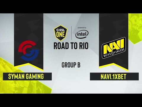 NaVi Vs Syman Gaming CS GO Road to RİO