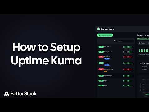 How to Setup Uptime Kuma - Self Hosted Monitoring