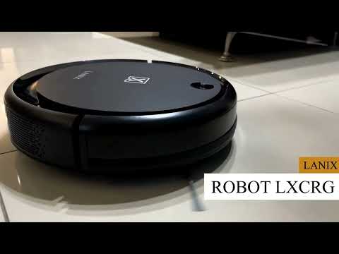 thumbnail video image 2 of Robot Limpiador Giroscopio Lanix  LXCRG, 2 of 8