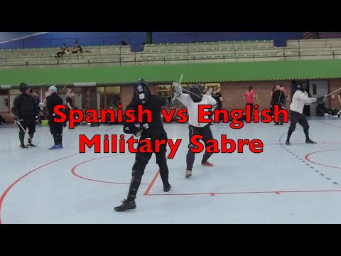 Spanish vs English Military Sabre