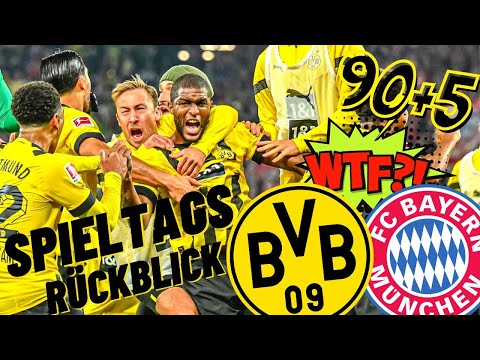 90+5: MODESTE per KOPF😱💥SPEKTAKEL bei DORTMUND vs FC BAYERN (2:2)⚽| Spieltagsrückblick
