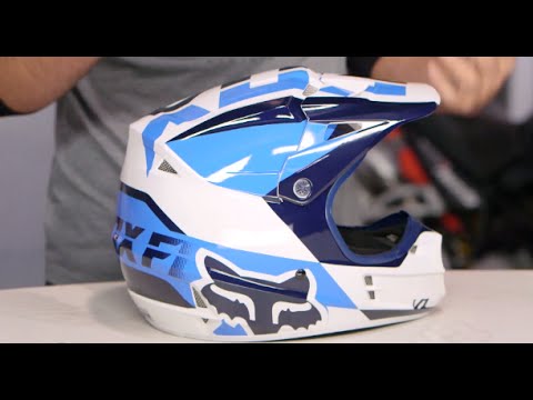 Fox Racing V1 Mako Helmet Review at RevZilla.com