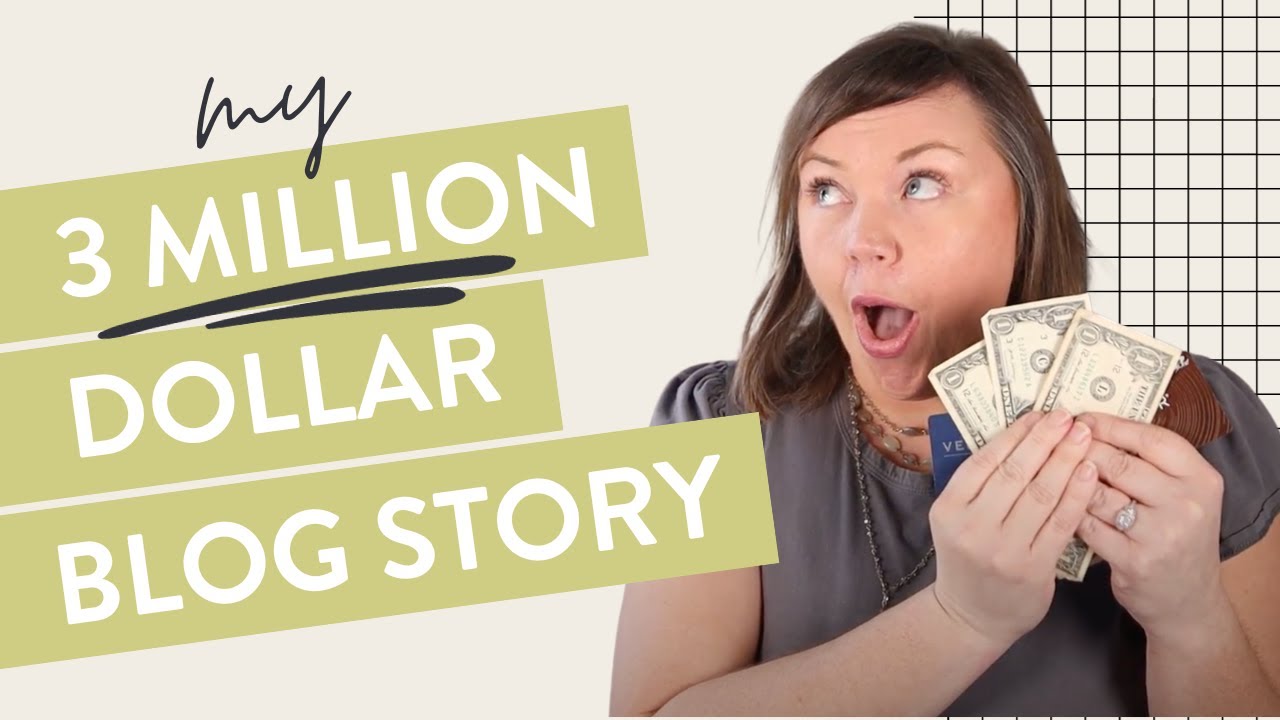 Can A Blog Make Money?! (My 3 MILLION DOLLAR BLOG STORY!)