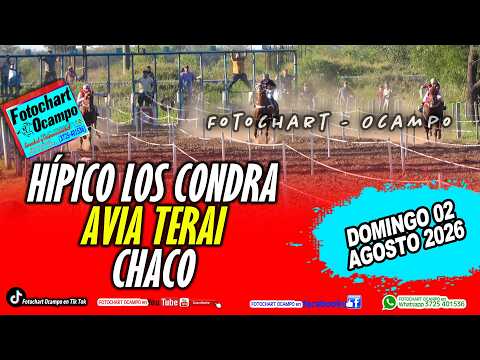 HÍPICO LOS CONDRA- AVIA TERAI- CHACO- Resumen de la Reunión del 02/08/2026