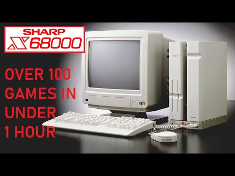 Over 100 Sharp X68000 Games In Under 1 Hour