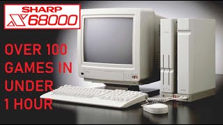 Over 100 Sharp X68000 Games In Under 1 Hour