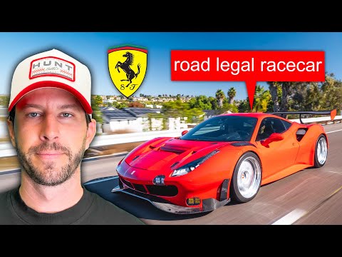 Ferrari 488 GT3 vs. The Street