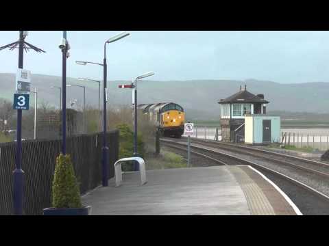 37604/37607 6k73 Sellafield - Crewe flasks, 8th April 2014