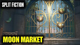 Moon Market (Cat Gate Puzzle) | Split Fiction