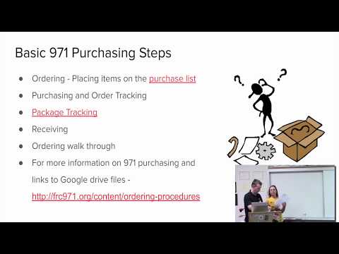 Spartan Series / Organization & Purchasing in FRC - Wyn Schuh, Brian Silverman, & Finbarr Crispie