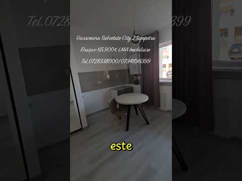 Garsoniera Subcetate City Sanpetru Brasov — Video