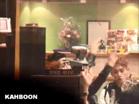 [kahboon]130530 Super Junior Kiss the Radio [EXO Suho Chanyeol Xiumin Chen focused]