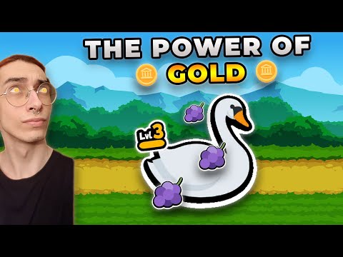 Using Lvl 3 Swan + Grapes To Become A MILLIONAIRE! (Super Auto Pets Strategy)