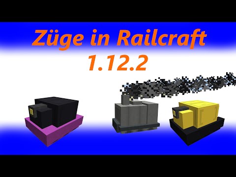 Züge in Railcraft 1.12.2, Minecraft Tutorial