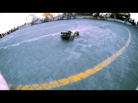 RC Car Aerial Pursuit