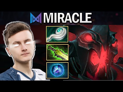NIGMA.MIRACLE SHADOW FIEND - WEIRD MID GANKS - DOTA 2 7.24 GAMEPLAY
