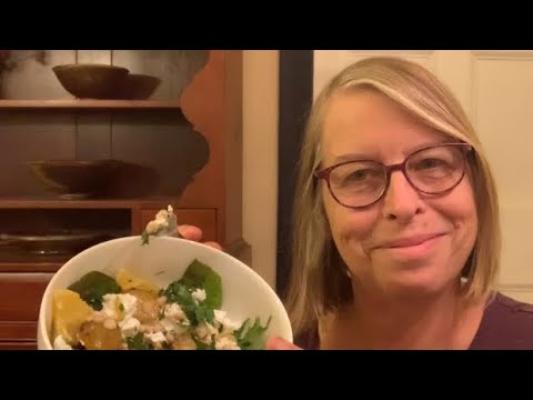 Roasted Beet & Orange Salad With Goat Cheese & Pine Nuts