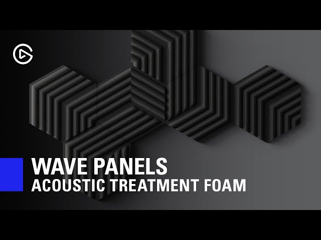 Corsair Wave Panels Extension Set 2 Paneles Espuma de Tratamiento Acústico Negros video
