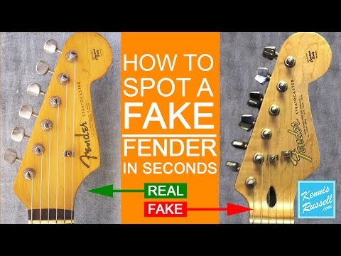 How to Spot a FAKE Fender in Seconds!