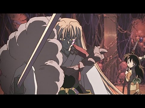 Sesshomaru Saves Rin - InuYasha: Movie 3 (English DUB) Swords of an Honorable Ruler