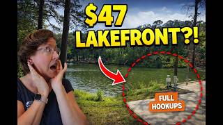 You Won’t Believe This RV Site… $47/Night on the WATER!