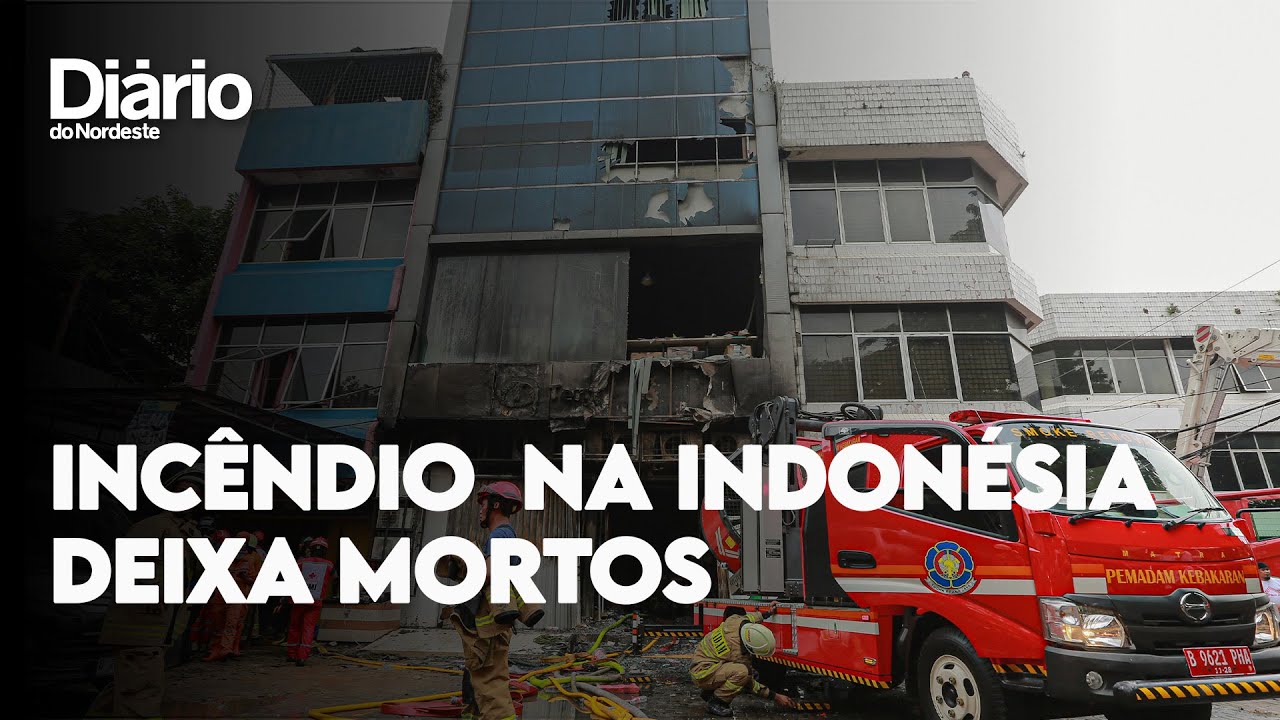 Imagem da notícia Explosão de bateria causa incêndio e deixa mortos em prédio na Indonésia
