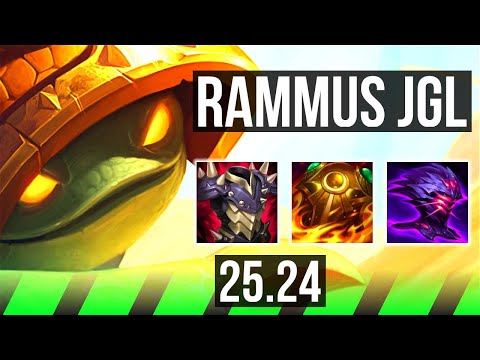 RAMMUS vs MASTER YI (JGL) | EUNE Master | 25.24