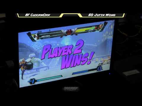 WNF UMvC3(12-14-11) m15 BT Clockw0rk vs EG Justin Wong