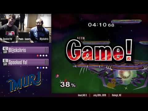 Imurj 2 - Spooked Ya! (Ice Climbers) vs Bl@ckchris (Ganondorf) - Winners Pools