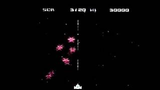Galaforce on Acorn BBC Micro Model B. Gameplay & Commentary