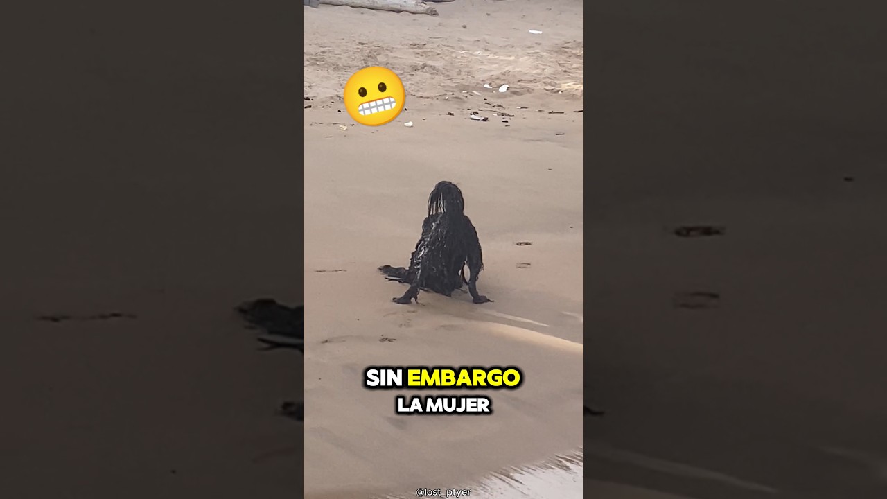 ¡No pudo creer lo que vio en la playa! 😱 (@lost_ptyer / TT)