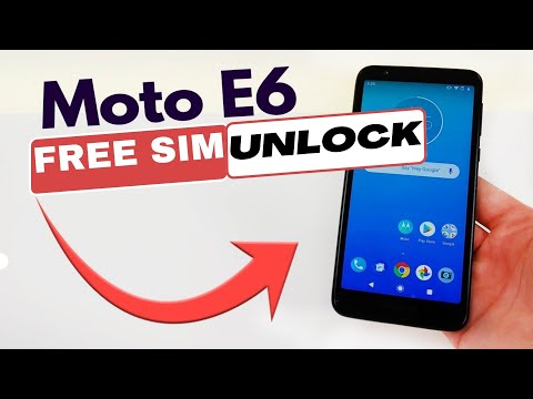 Unlock Motorola Moto E6 by code  IMEI unlock Motorola E6 Generation