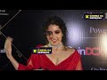 Sanya Malhotra Wearing Awesome Red Dress At Award Function