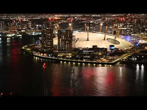 HNLMS TROMP departing around The O2
