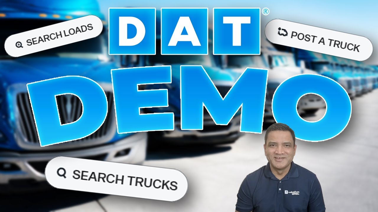 DAT Load Board Demo/Tutorial - A Quick Demo for Truck Dispatchers and Carriers