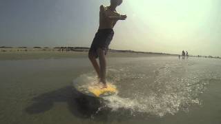 preview picture of video 'Skimming at West Wittering Beach by Harry Dunster'