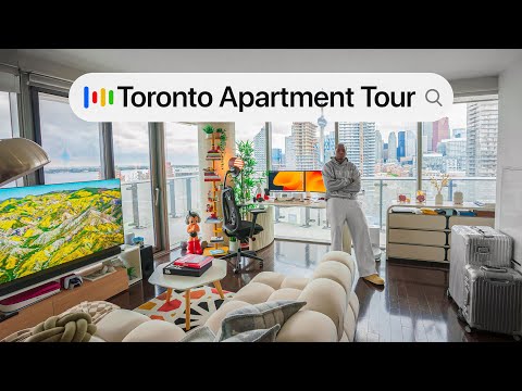 My Downtown Toronto 2 Bedroom Condo/Apartment Tour - Living Alone