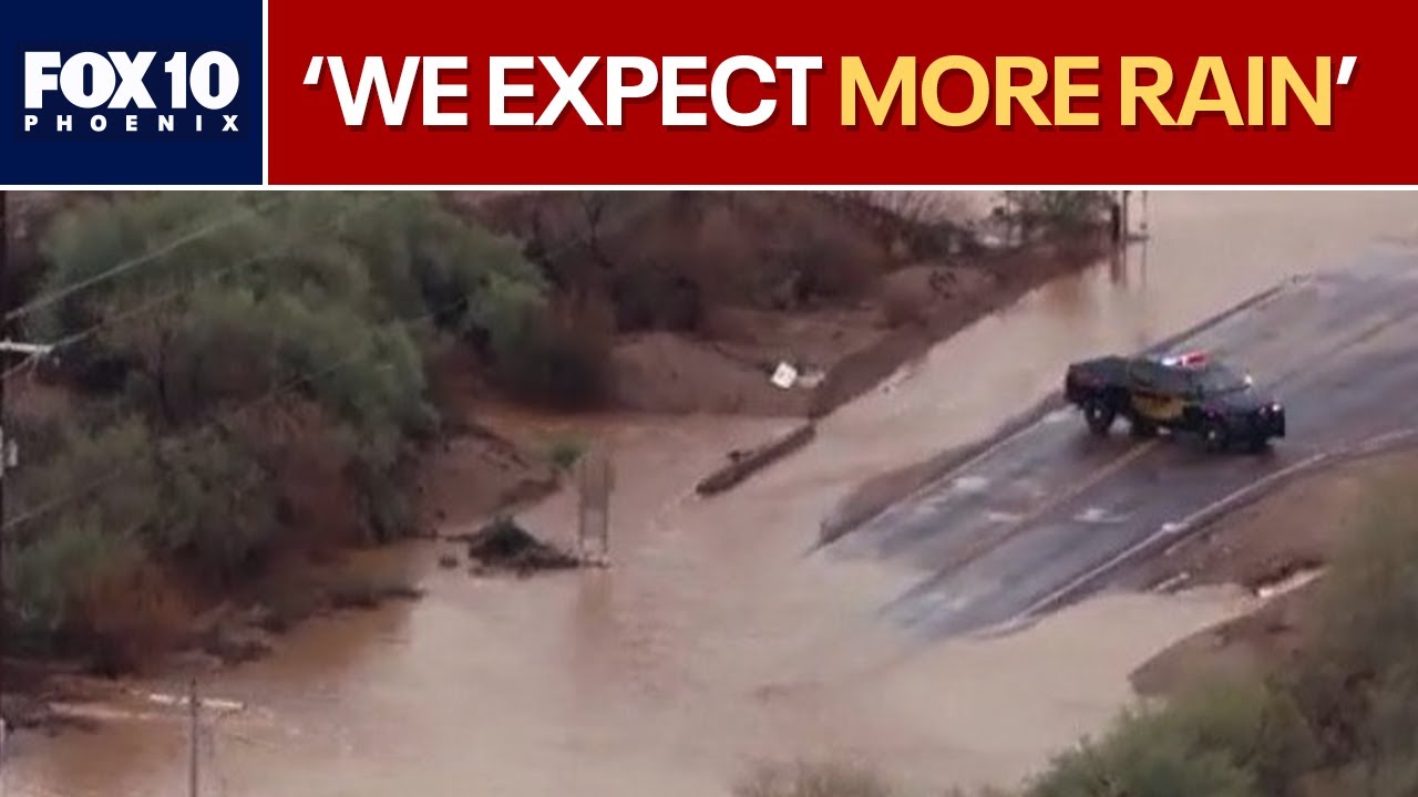 Intense Rainfall Triggers Flash Floods Across Arizona Deserts
