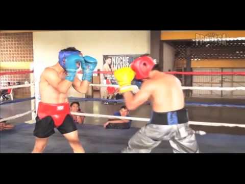 Guanteo Rene Alvarado vs Dany Erazo - Videos Prodesa