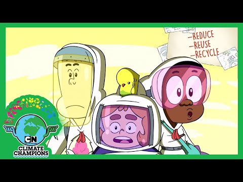 Climate Champions | Reduce, Reuse, Recycle with Cartoon Network | Cartoon Network UK 🇬🇧