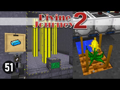 Divine Journey 2: Ep51 - Extreme Crops! Modded Minecraft