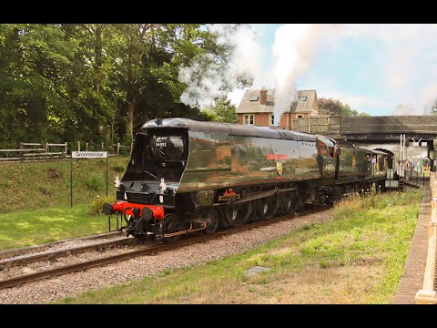 Spa Valley Railway | 25th Anniversary Gala with 34092 'City of Wells' & 75069 - Mon 29th August 2022